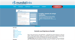Desktop Screenshot of mundiallinks.com.br