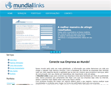 Tablet Screenshot of mundiallinks.com.br